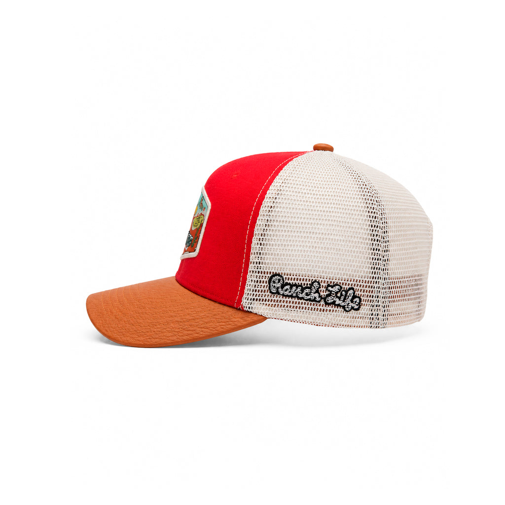Gorra Sunset Bull Hombre Malla Transpirable Cachucha Knite