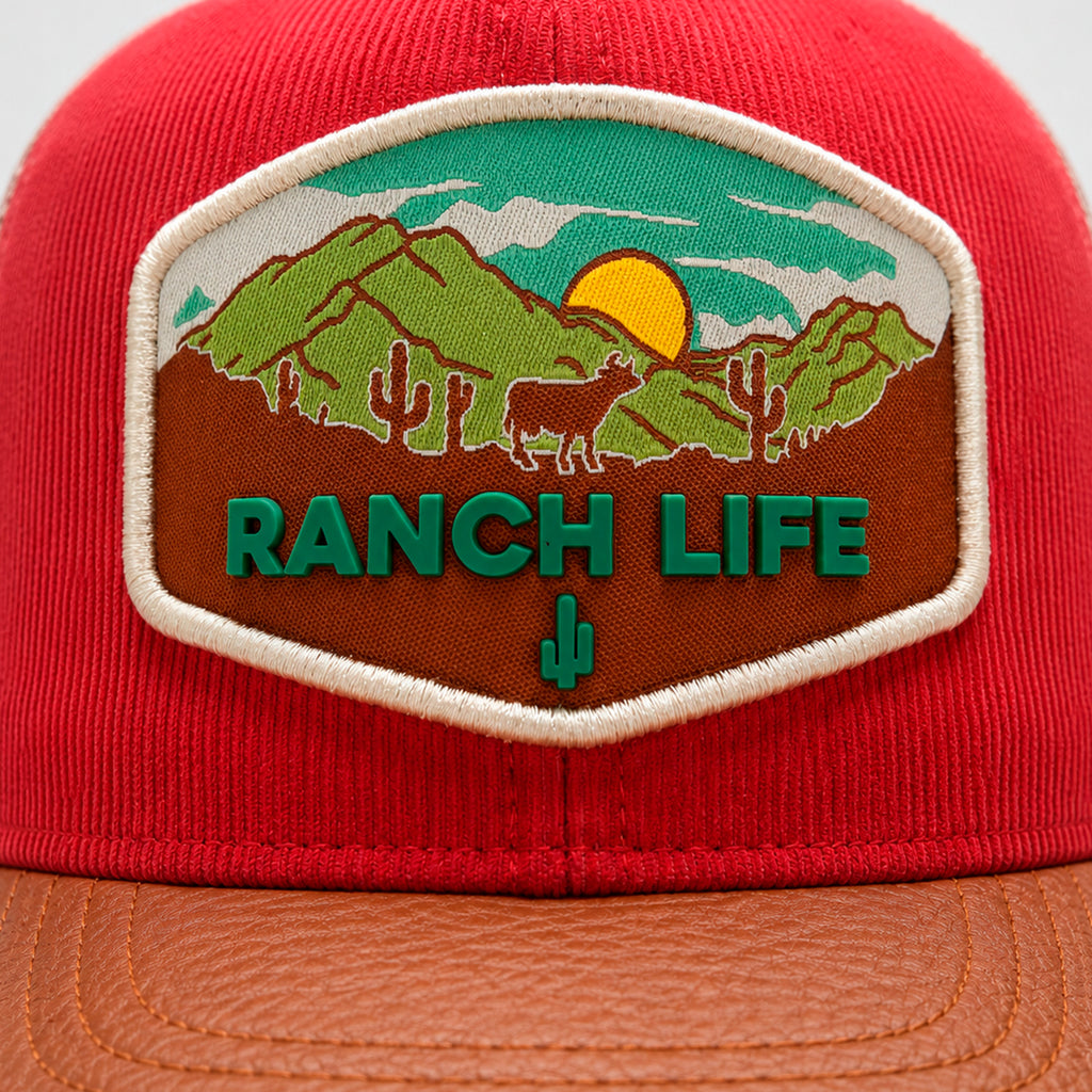 Gorra Sunset Bull Hombre Malla Transpirable Cachucha Knite