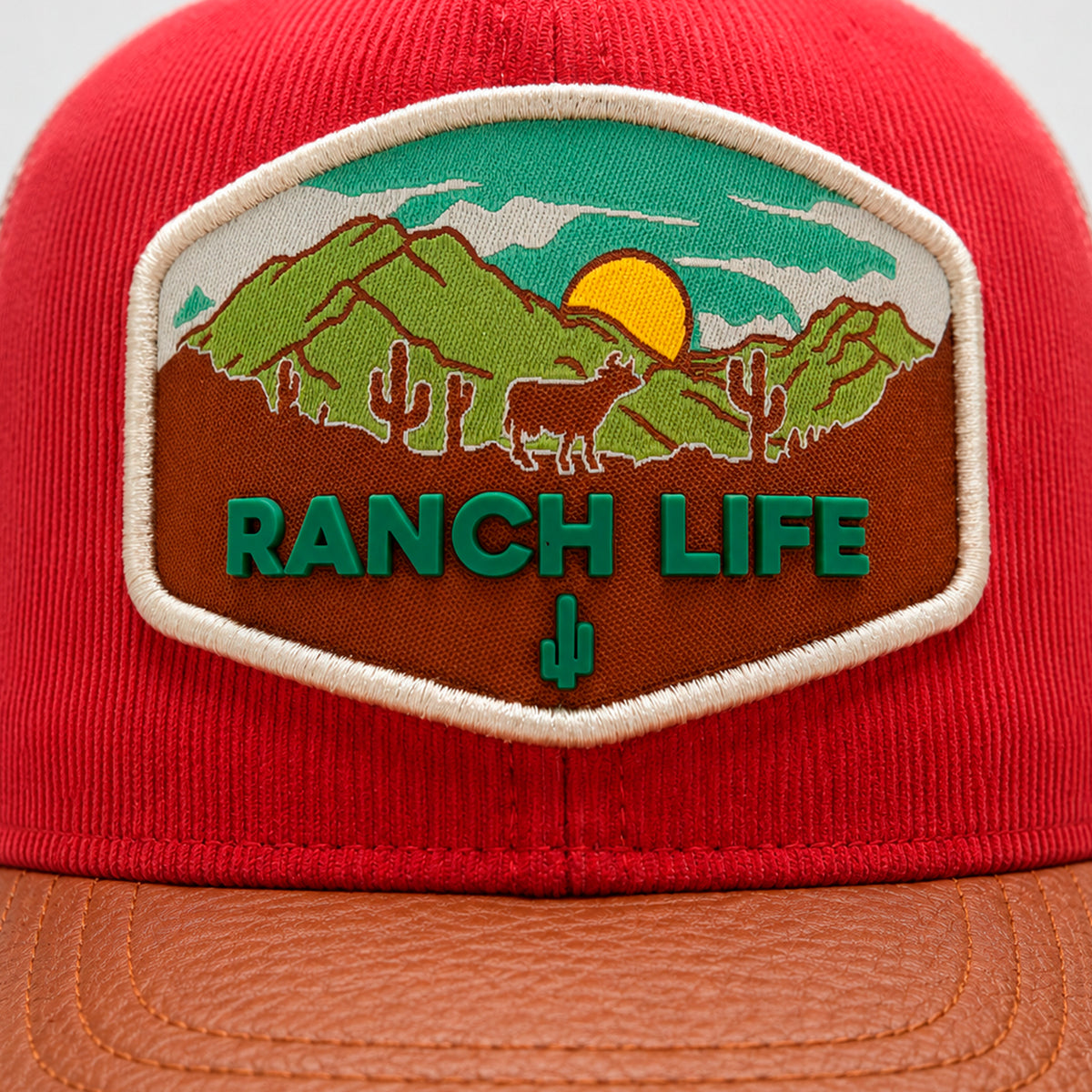 Gorra Sunset Bull Hombre Malla Transpirable Cachucha Knite