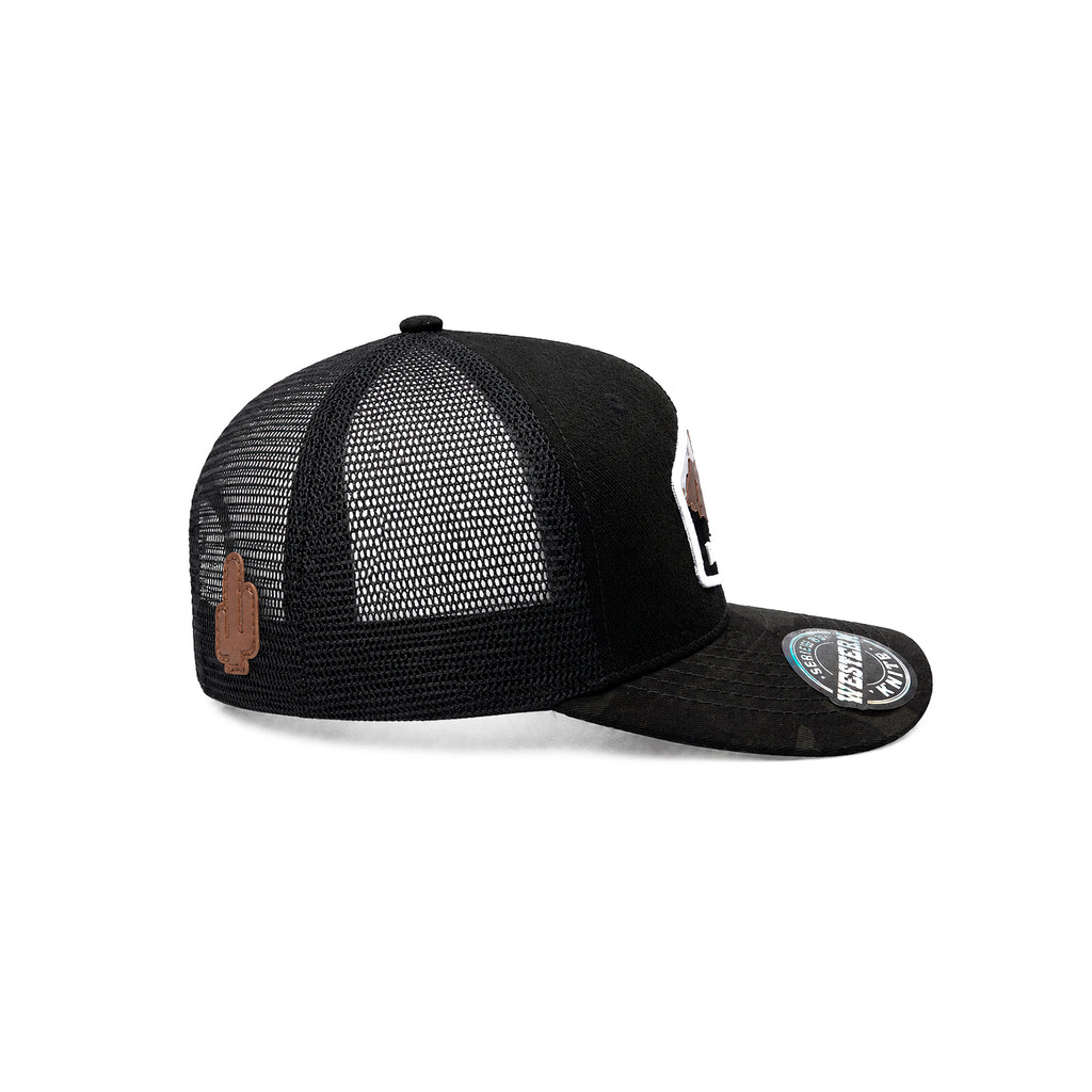 Gorra Sunset Bull Hombre Malla Transpirable Cachucha Knite