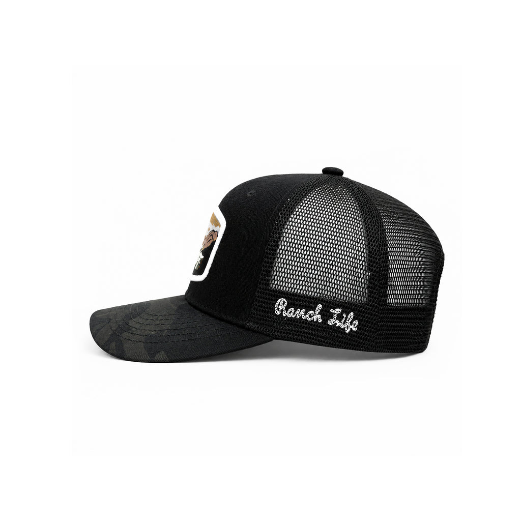 Gorra Sunset Bull Hombre Malla Transpirable Cachucha Knite