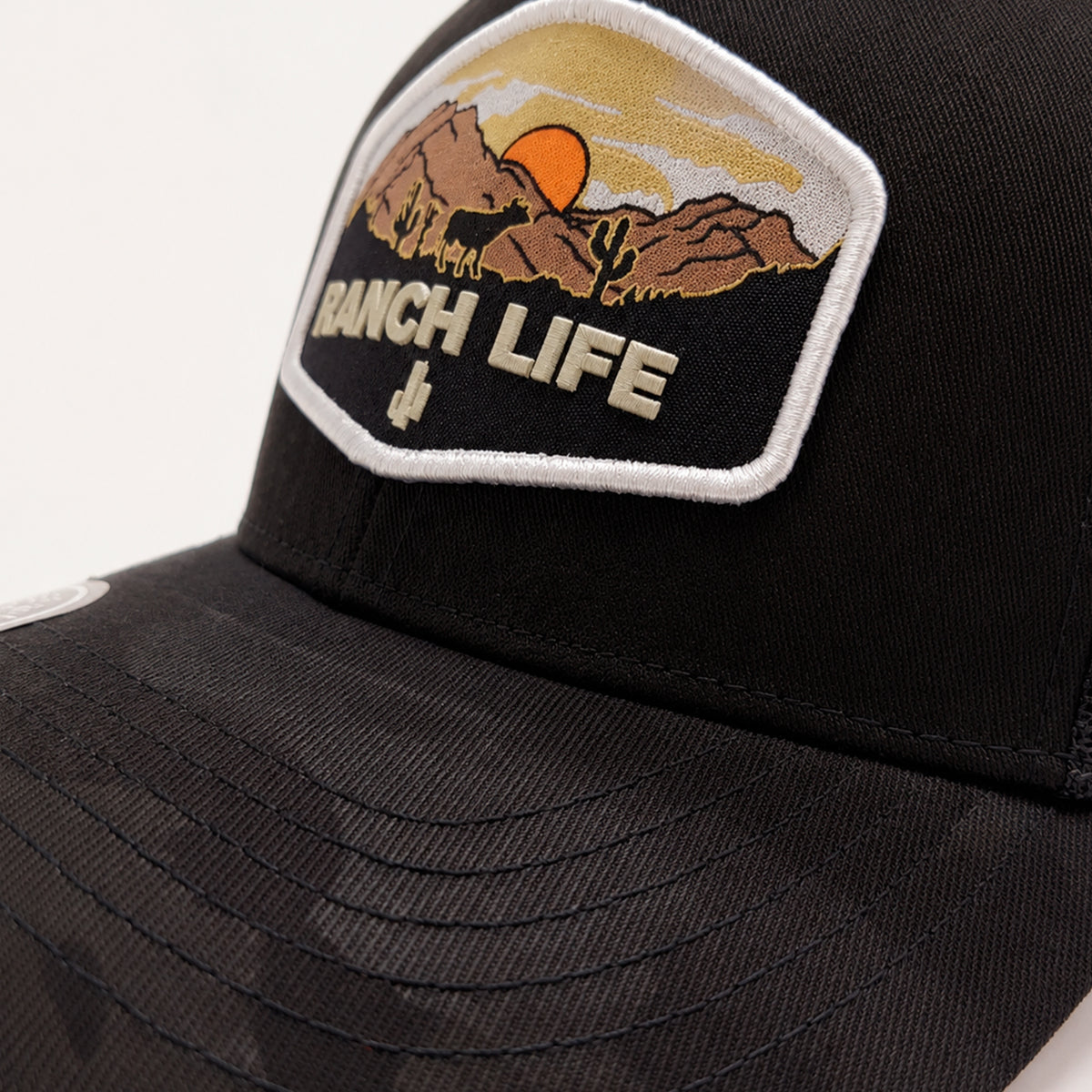 Gorra Sunset Bull Hombre Malla Transpirable Cachucha Knite