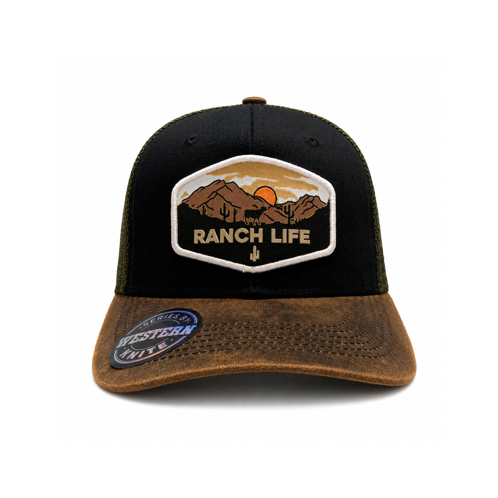 Gorra Sunset Bull Hombre Malla Transpirable Cachucha Knite