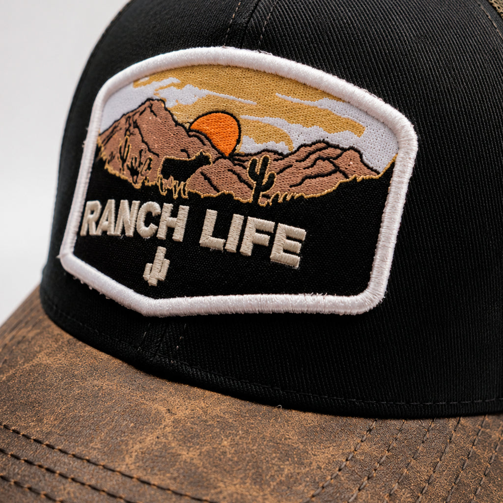 Gorra Sunset Bull Hombre Malla Transpirable Cachucha Knite