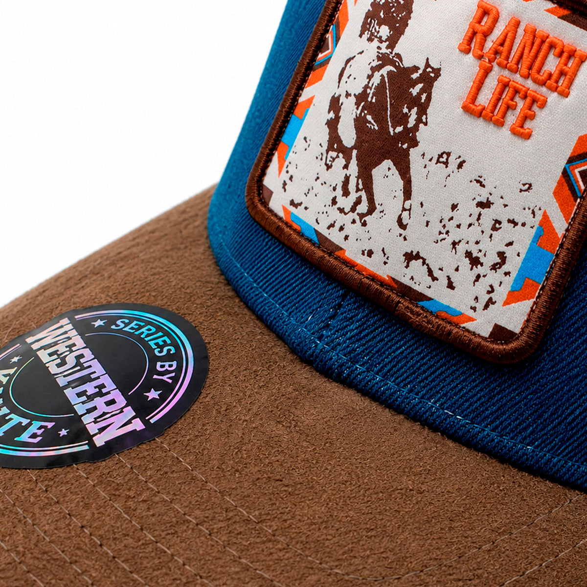 Gorra Knite Wild Rodeo Marron Hombre Malla Transpirable