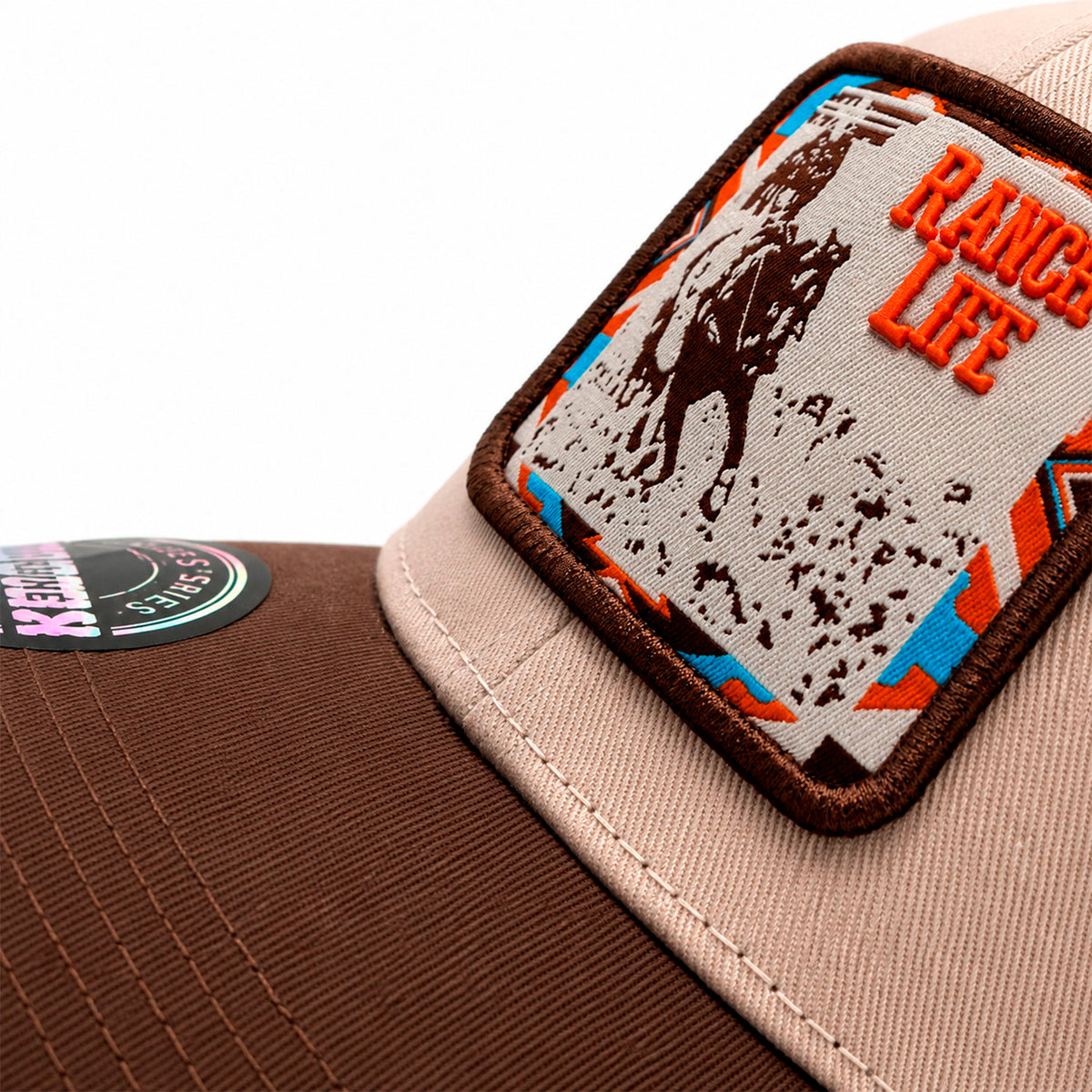 Gorra Knite Wild Rodeo Marron Hombre Malla Transpirable