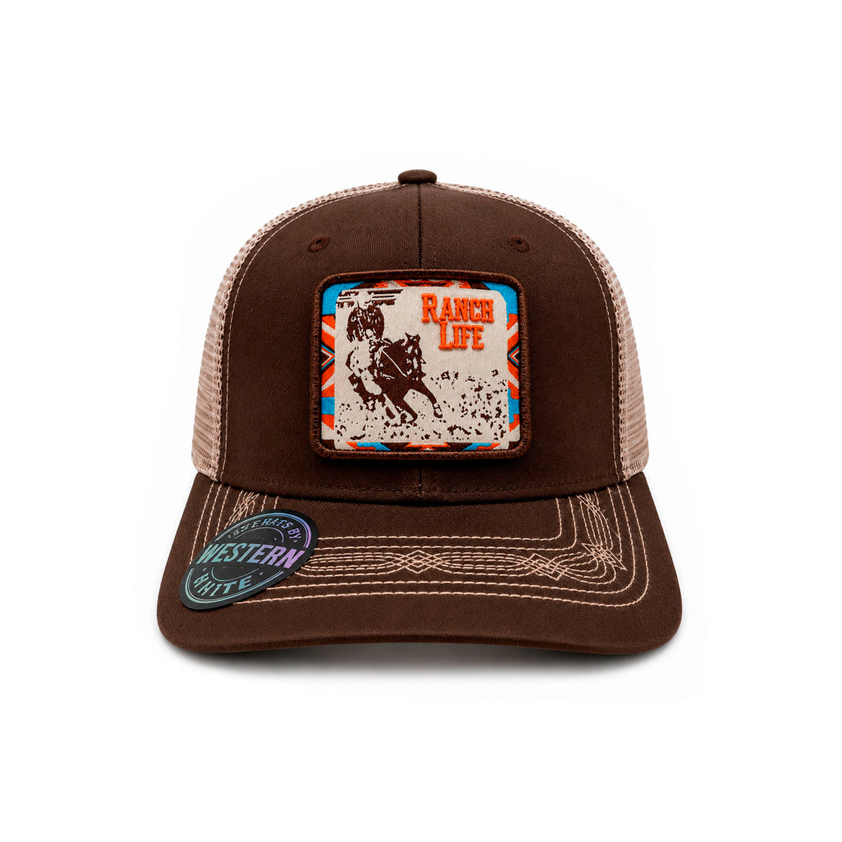 Gorra Knite Wild Rodeo Marron Hombre Malla Transpirable