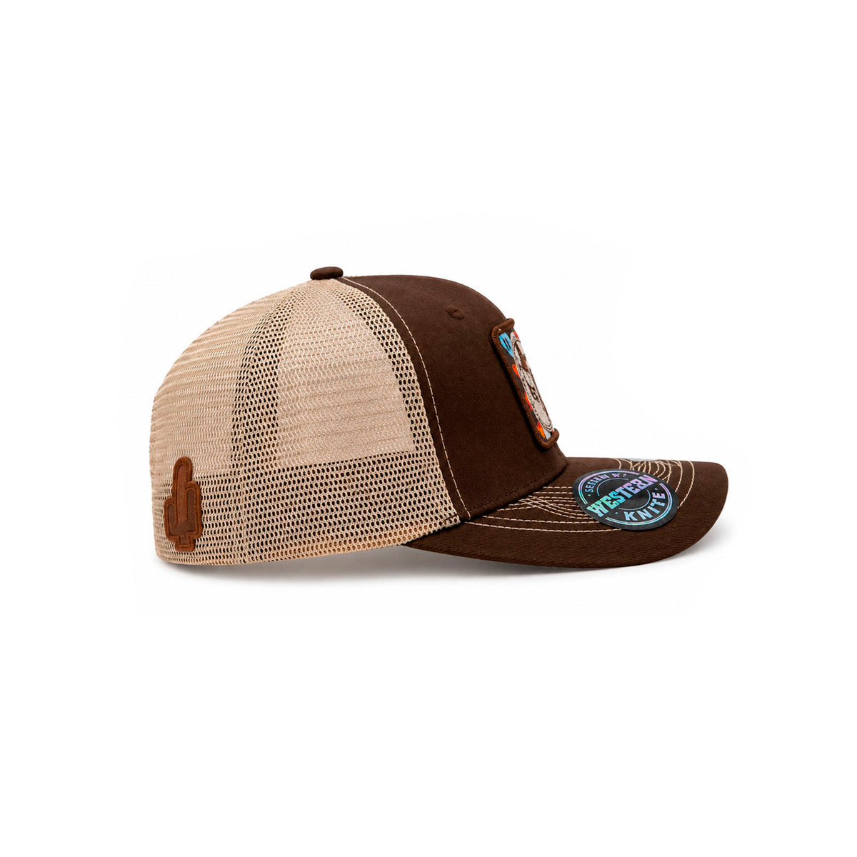 Gorra Knite Wild Rodeo Marron Hombre Malla Transpirable