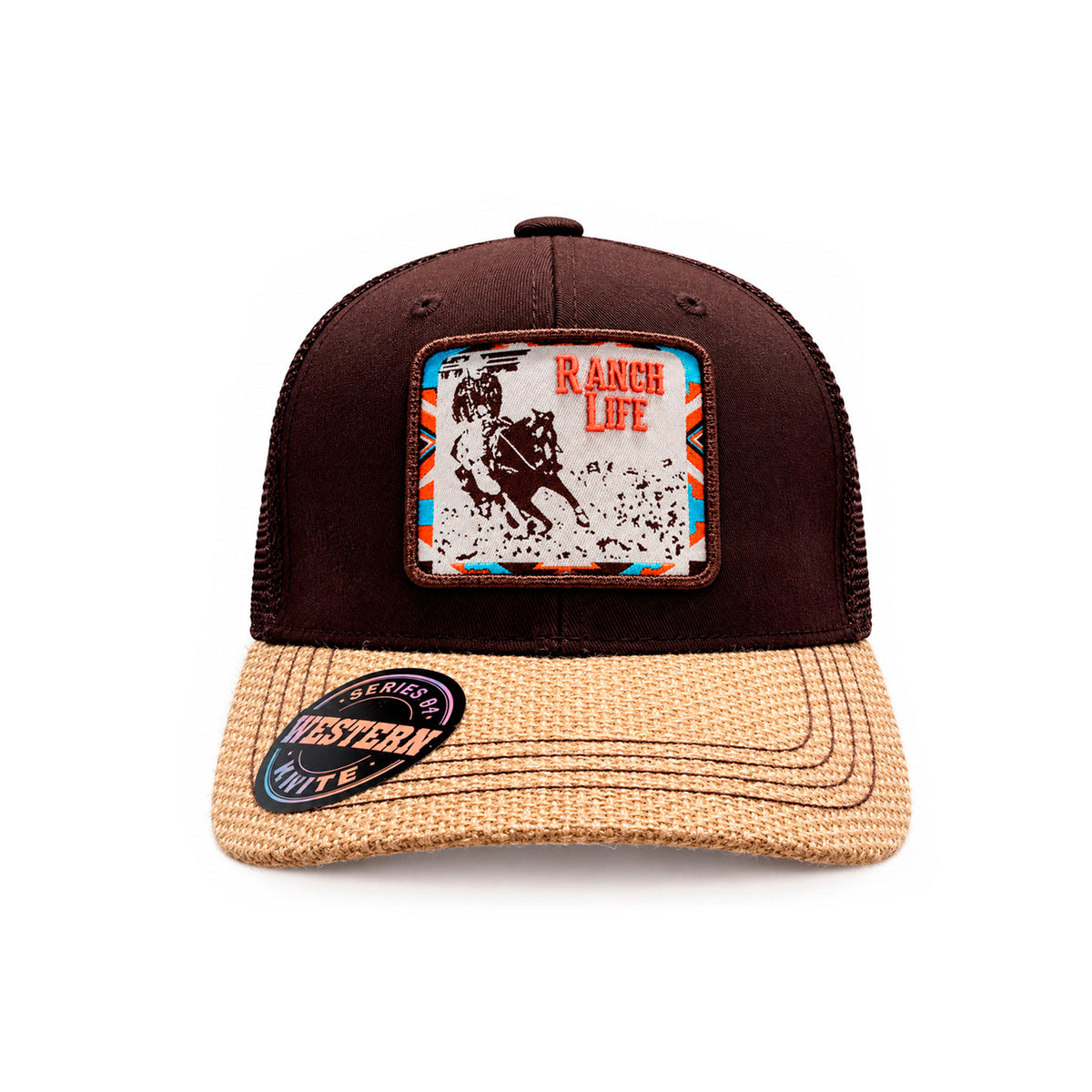 Gorra Knite Wild Rodeo Marron Hombre Malla Transpirable