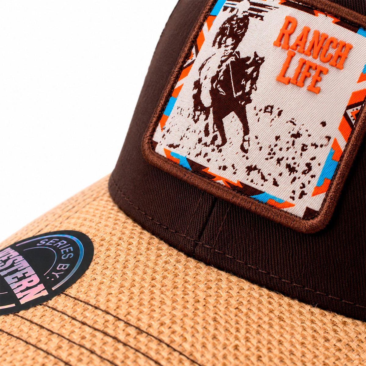 Gorra Knite Wild Rodeo Marron Hombre Malla Transpirable