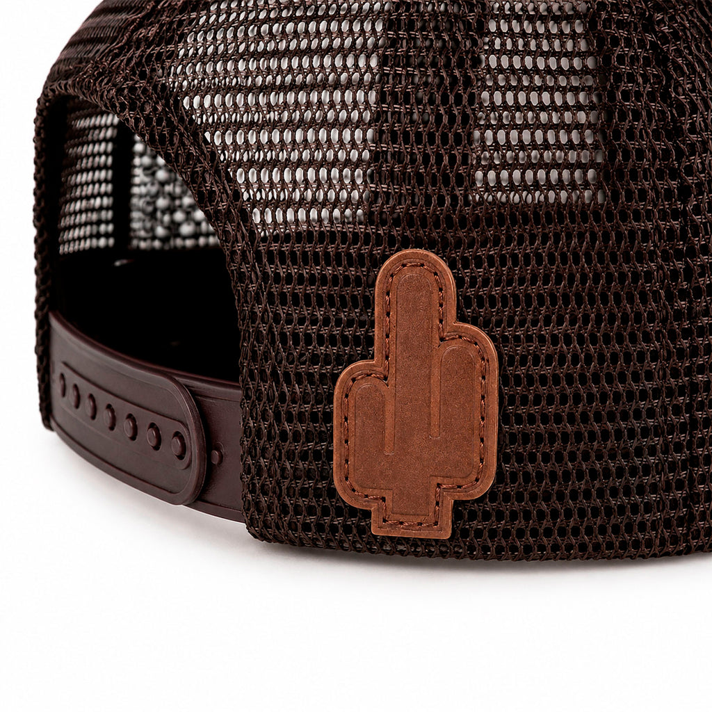 Gorra Knite Wild Rodeo Marron Hombre Malla Transpirable