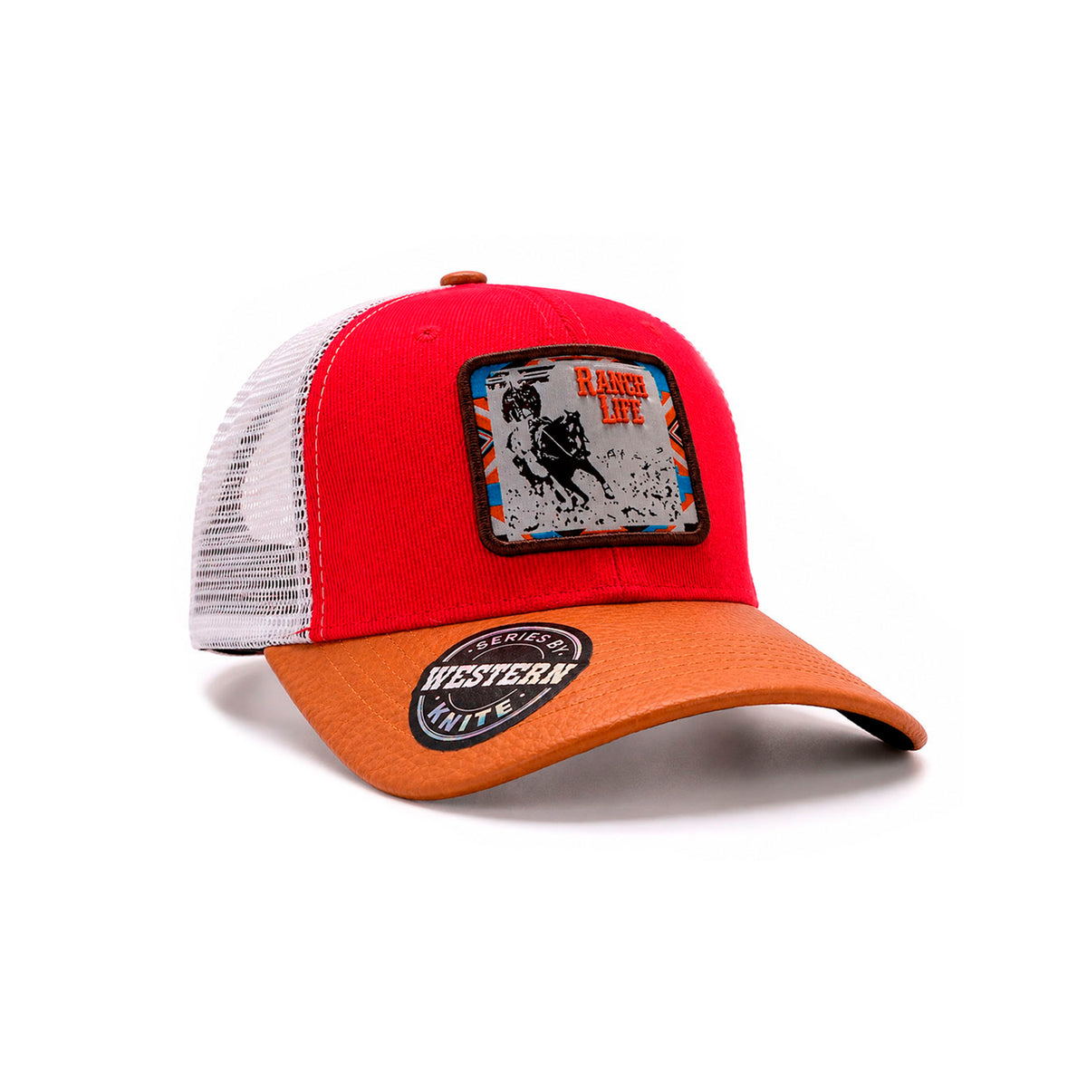 Gorra Knite Wild Rodeo Marron Hombre Malla Transpirable