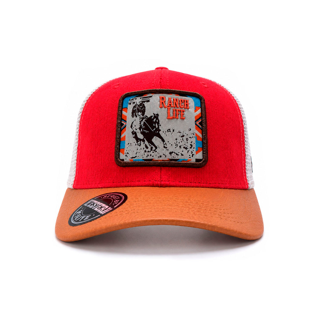 Gorra Knite Wild Rodeo Marron Hombre Malla Transpirable