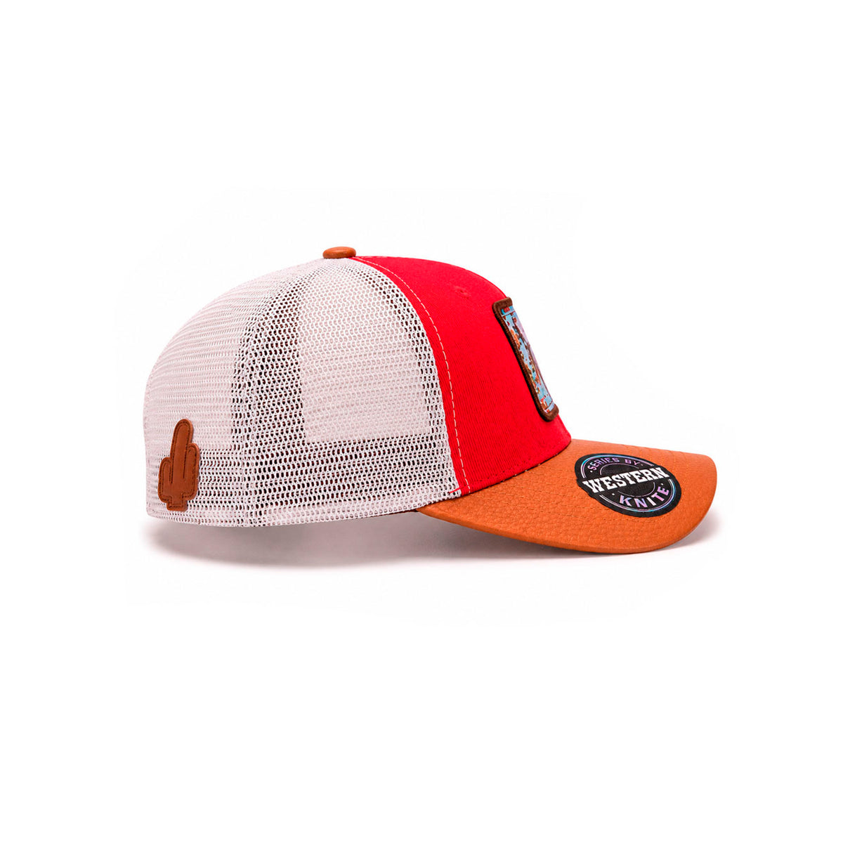 Gorra Knite Wild Rodeo Marron Hombre Malla Transpirable