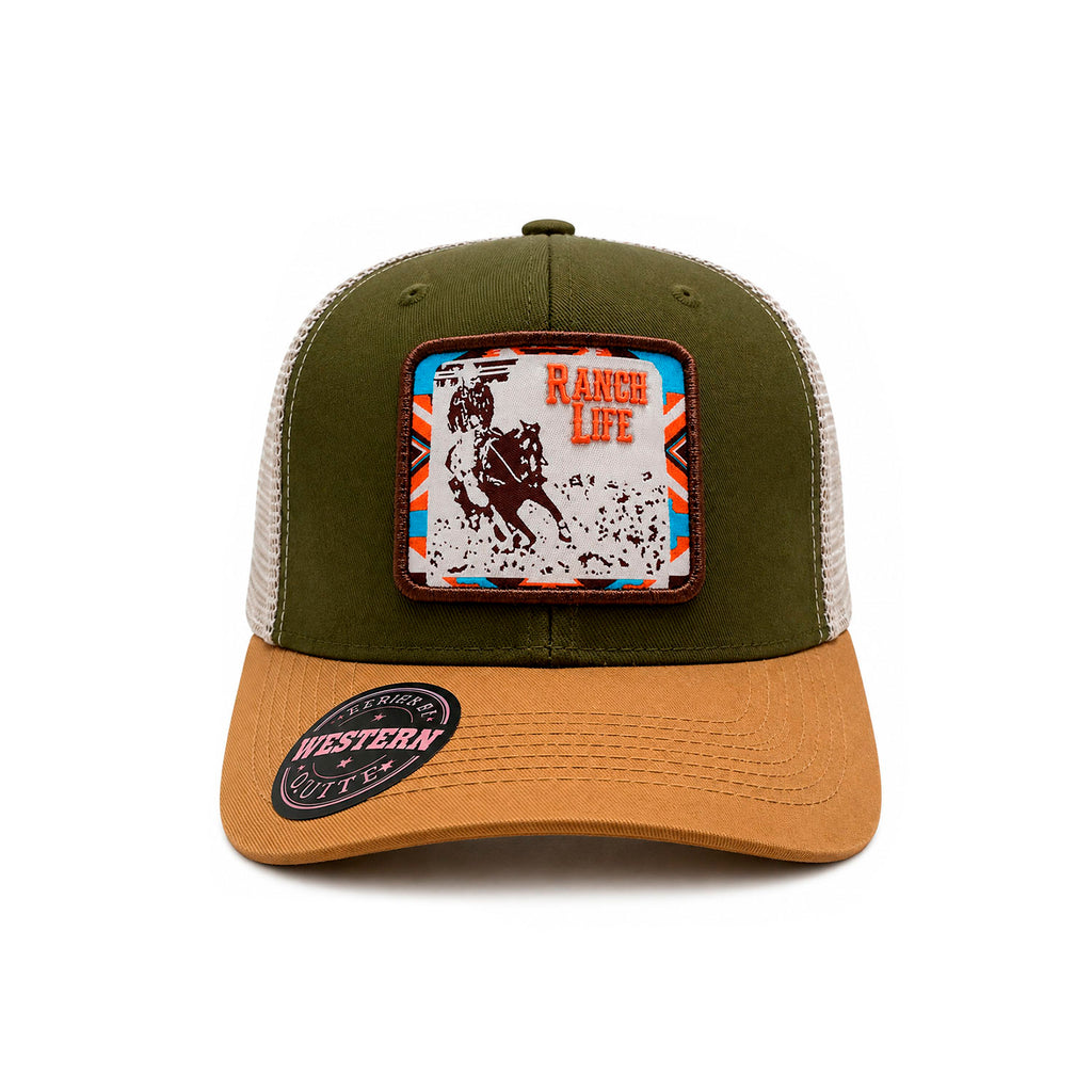 Gorra Knite Wild Rodeo Marron Hombre Malla Transpirable