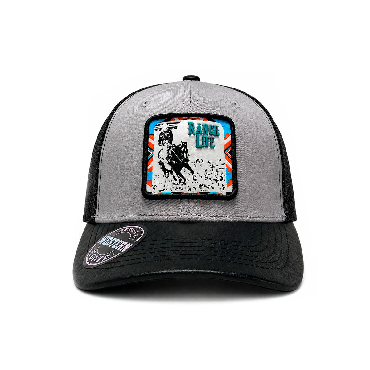 Gorra Knite Wild Rodeo Negro Hombre Malla Transpirable