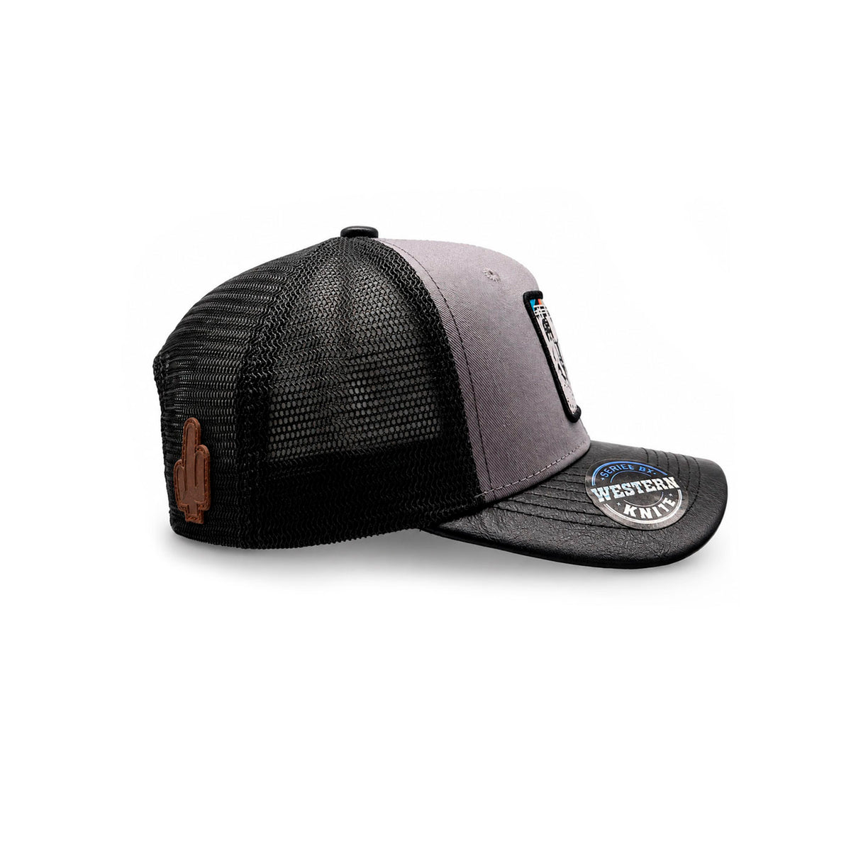 Gorra Knite Wild Rodeo Negro Hombre Malla Transpirable