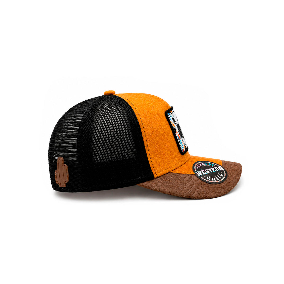 Gorra Knite Wild Rodeo Negro Hombre Malla Transpirable