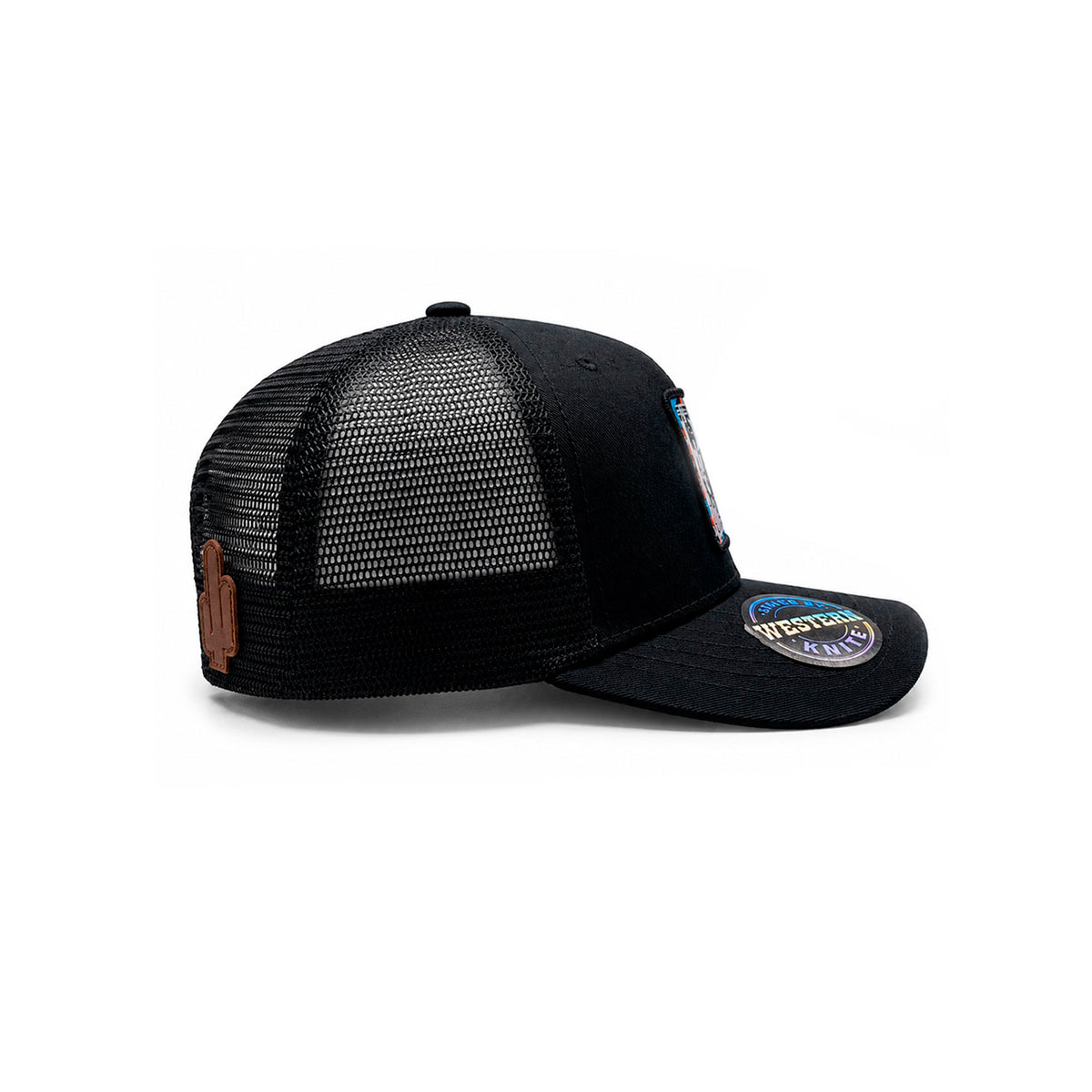 Gorra Knite Wild Rodeo Negro Hombre Malla Transpirable
