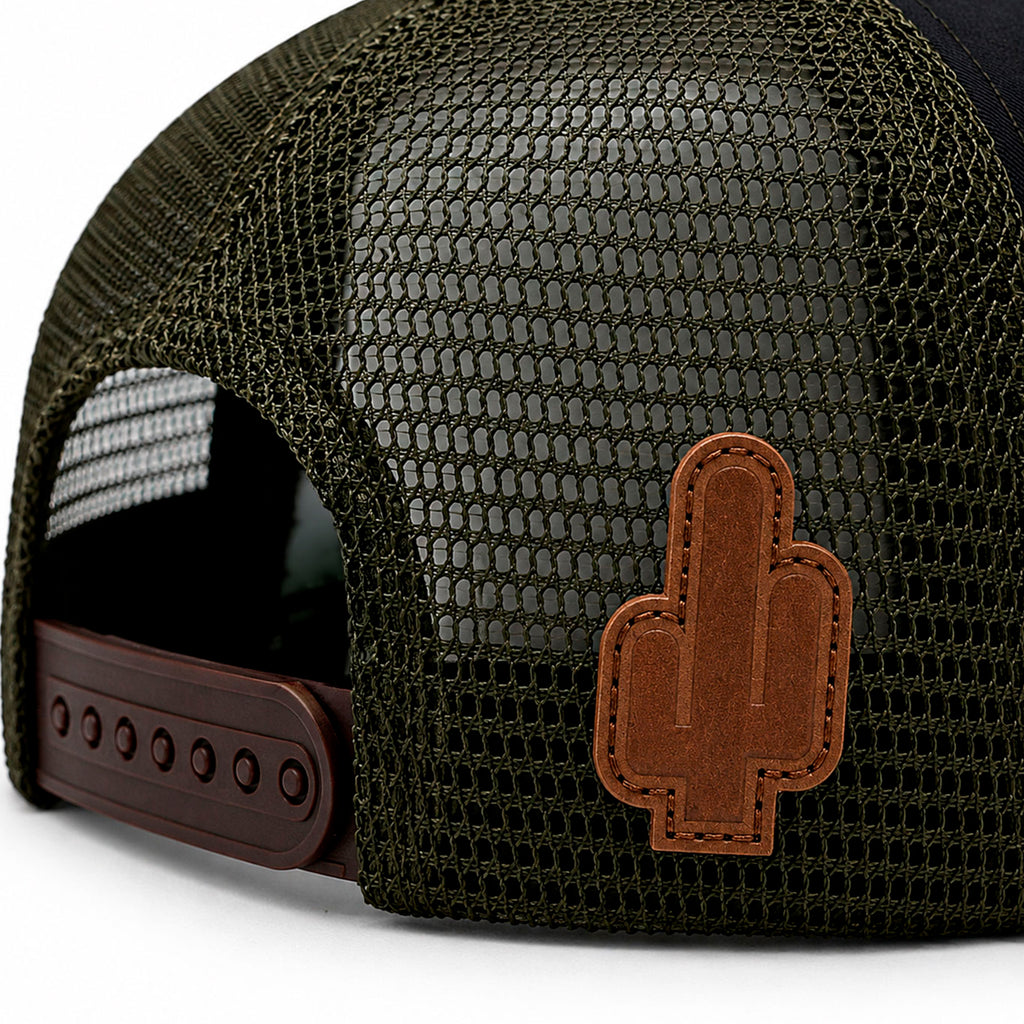 Gorra Knite Wild Rodeo Negro Hombre Malla Transpirable
