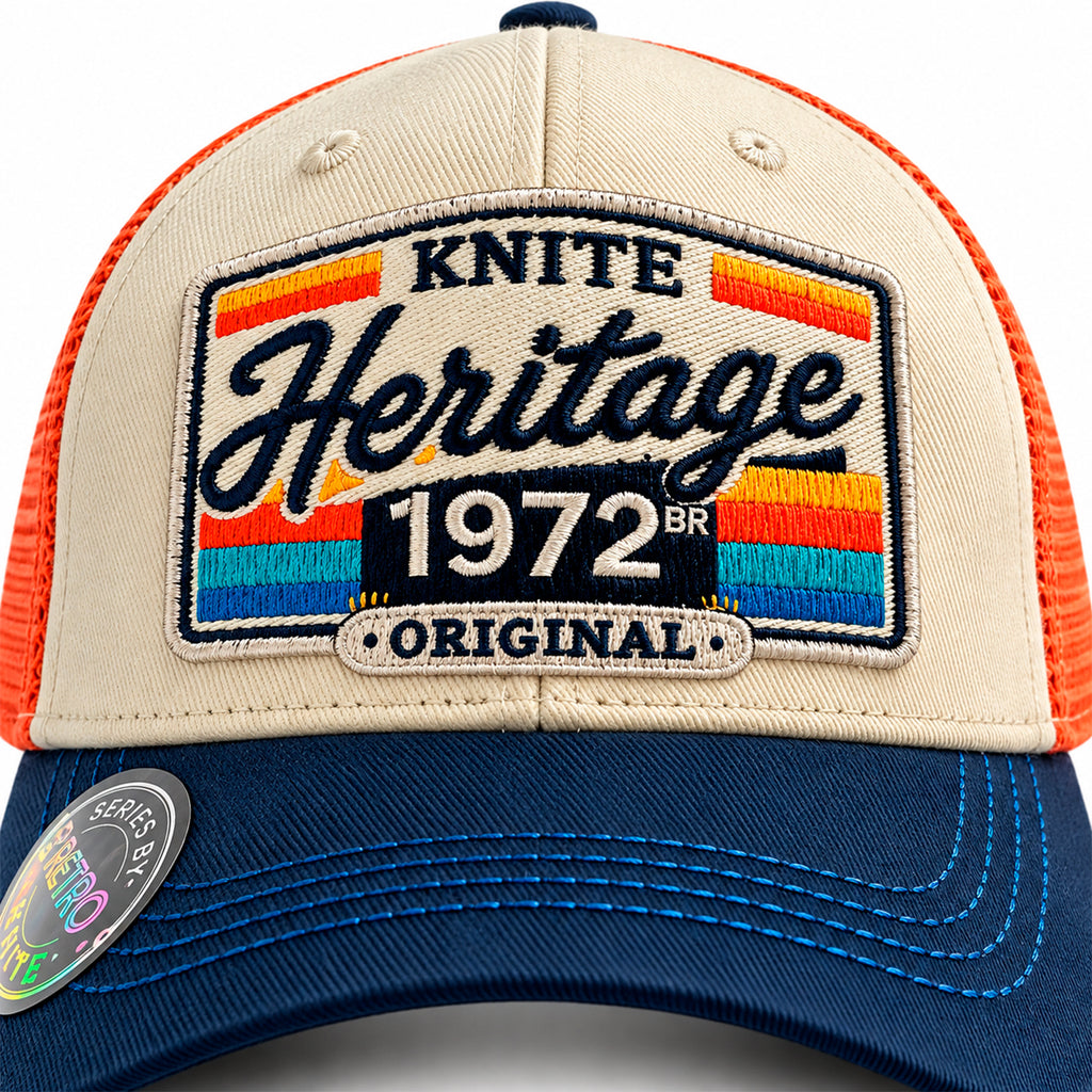 Gorra Knite Retro Heritage Legacy Vintage Trucker Básica