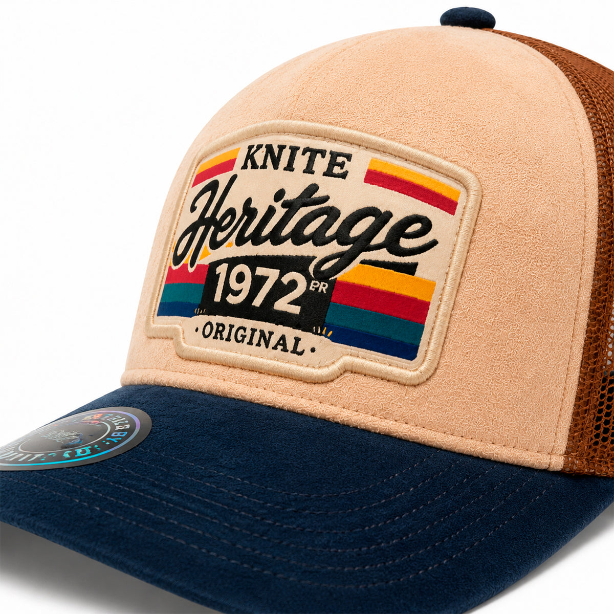 Gorra Knite Retro Heritage Legacy Vintage Trucker Gamuza