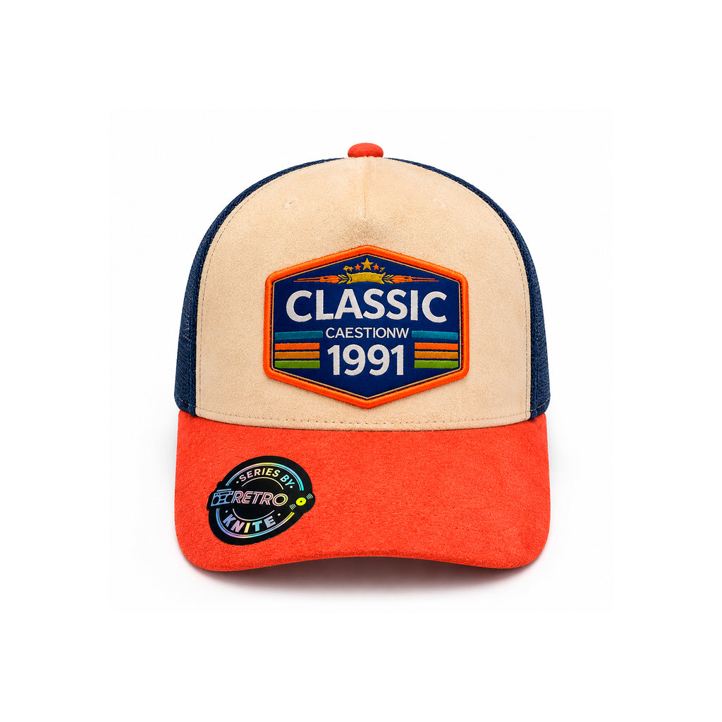 Gorra Knite Retro Classic Heritage hombre trucker Gamuza