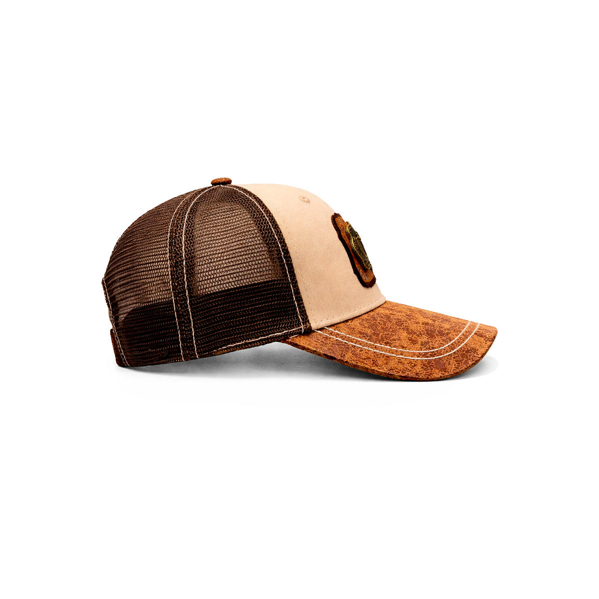 Gorra Trucker Vaquera Águila Herraje Metálico Rancho