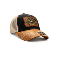 Gorra Trucker Vaquera Alacrán Herraje Metálico Rancho