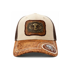 Gorra Trucker Vaquera Elefante Herraje Metálico Rancho