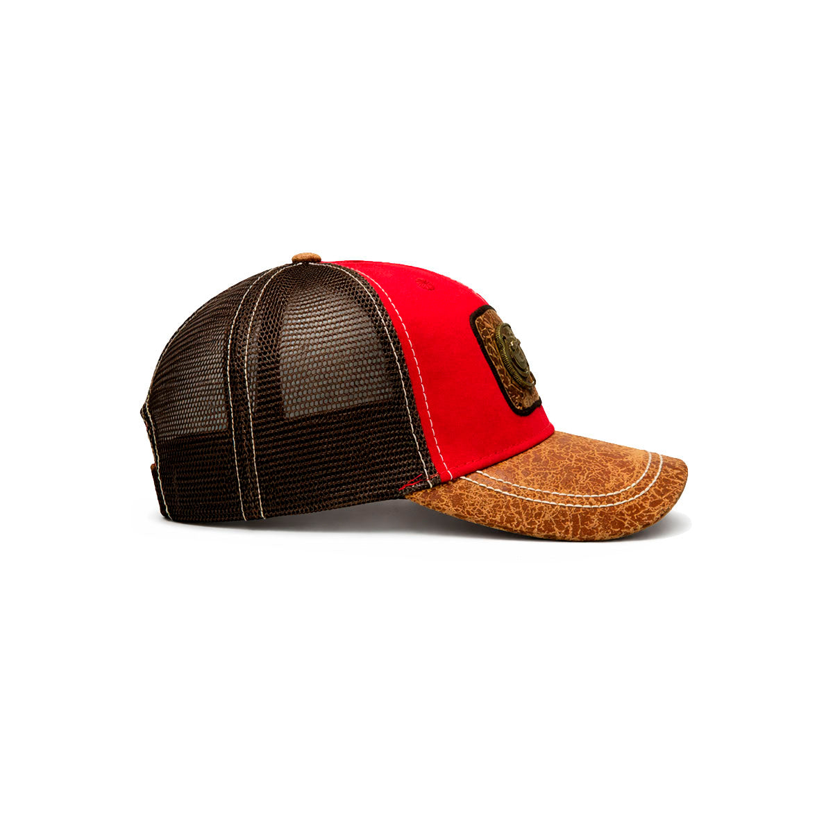 Gorra Trucker Vaquera Elefante Herraje Metálico Rancho