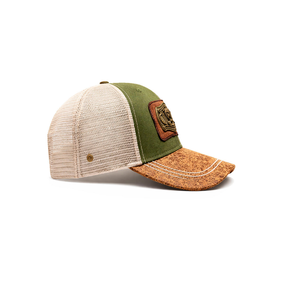 Gorra Trucker Vaquera Elefante Herraje Metálico Rancho
