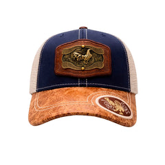 Gorra Trucker Vaquera Original Gallo Knite Hombre Herraje