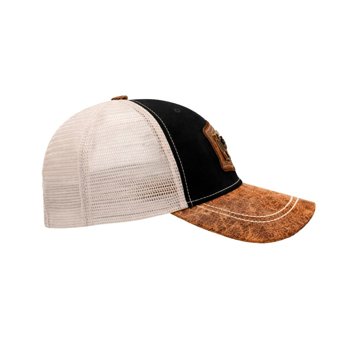 Gorra Trucker Vaquera con Herraje de Gallo