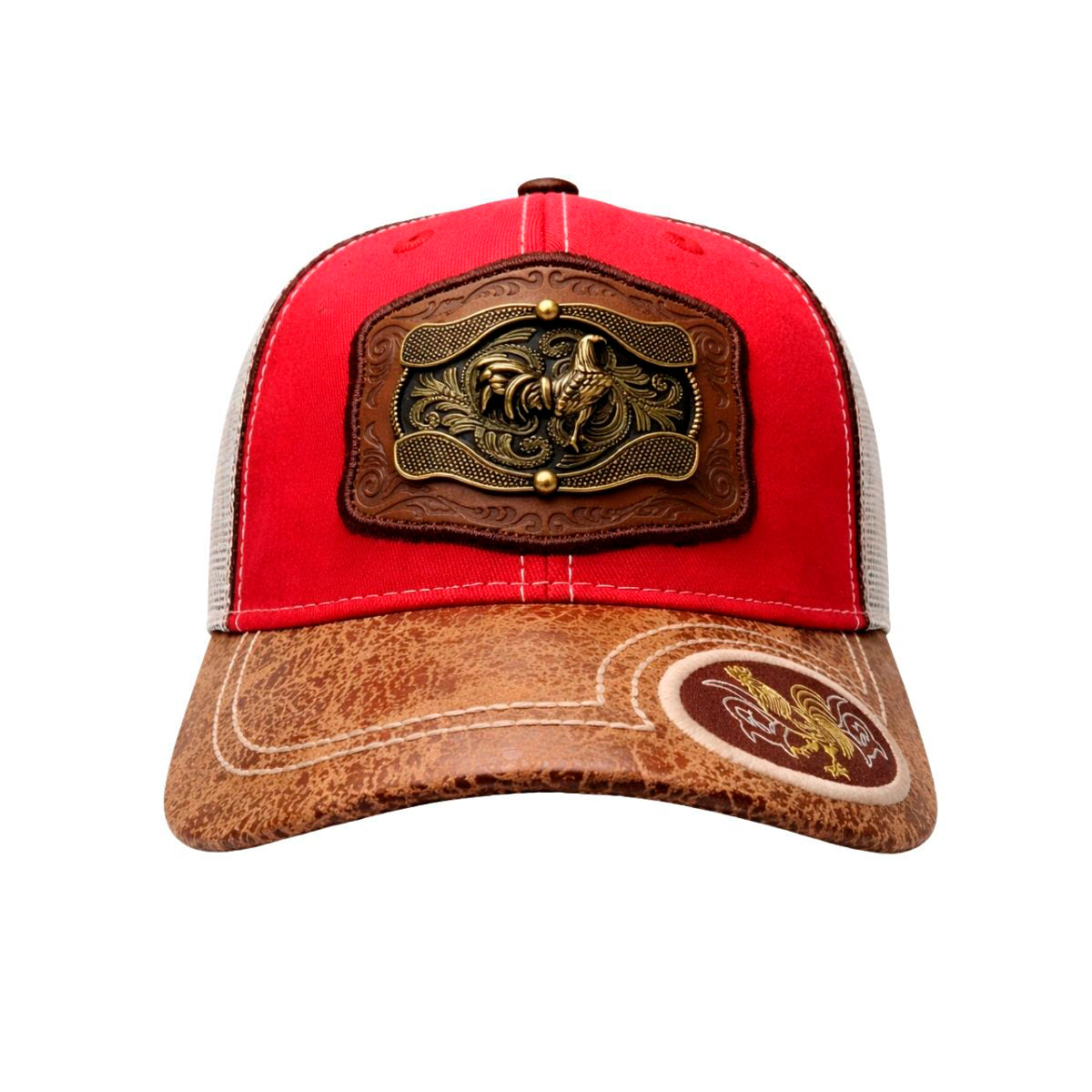 Gorra Trucker Vaquera Original Gallo Knite Hombre Herraje