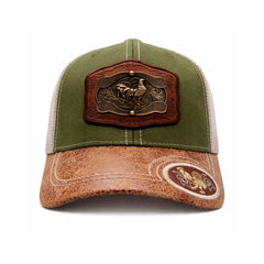 Gorra Trucker Vaquera Original Gallo Knite Hombre Herraje