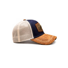 Gorra Trucker Vaquera Pantera Herraje Metálico Rancho