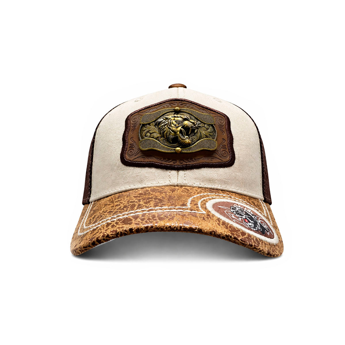 Gorra Trucker Pantera Vaquera con Herraje Metálico
