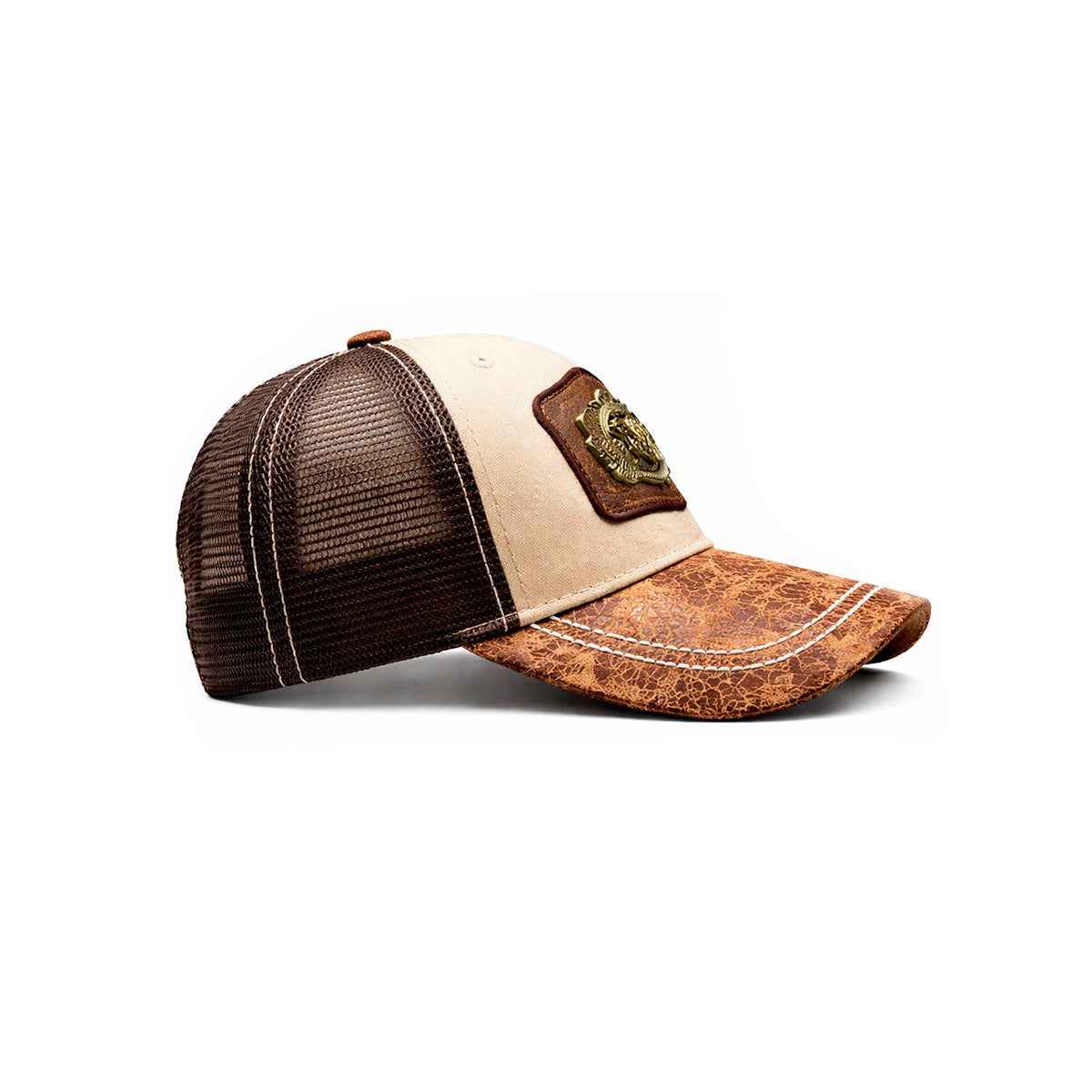 Gorra Trucker Pantera Vaquera con Herraje Metálico