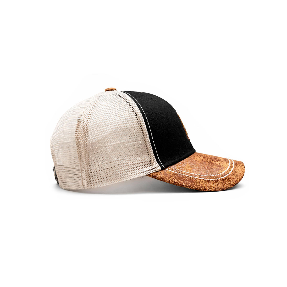 Gorra Trucker Vaquera Pantera Herraje Metálico Rancho