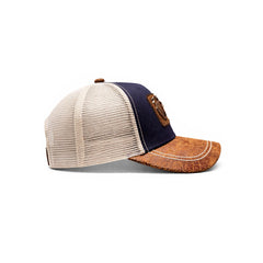 Gorra Trucker Vaquera Rino Herraje Metálico Rancho Knite
