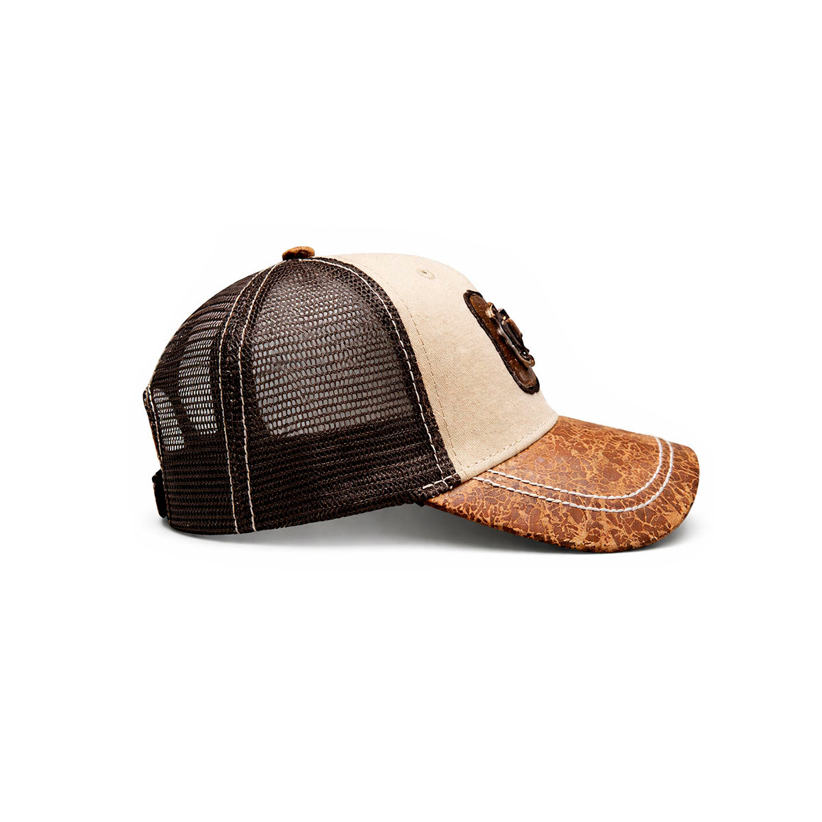 Gorra Trucker Vaquera Rino Herraje Metálico Rancho Knite