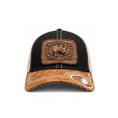 Gorra Trucker Vaquera Rino Herraje Metálico Rancho Knite