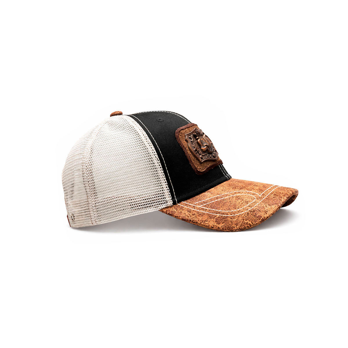 Gorra Trucker Vaquera Rino Herraje Metálico Rancho Knite