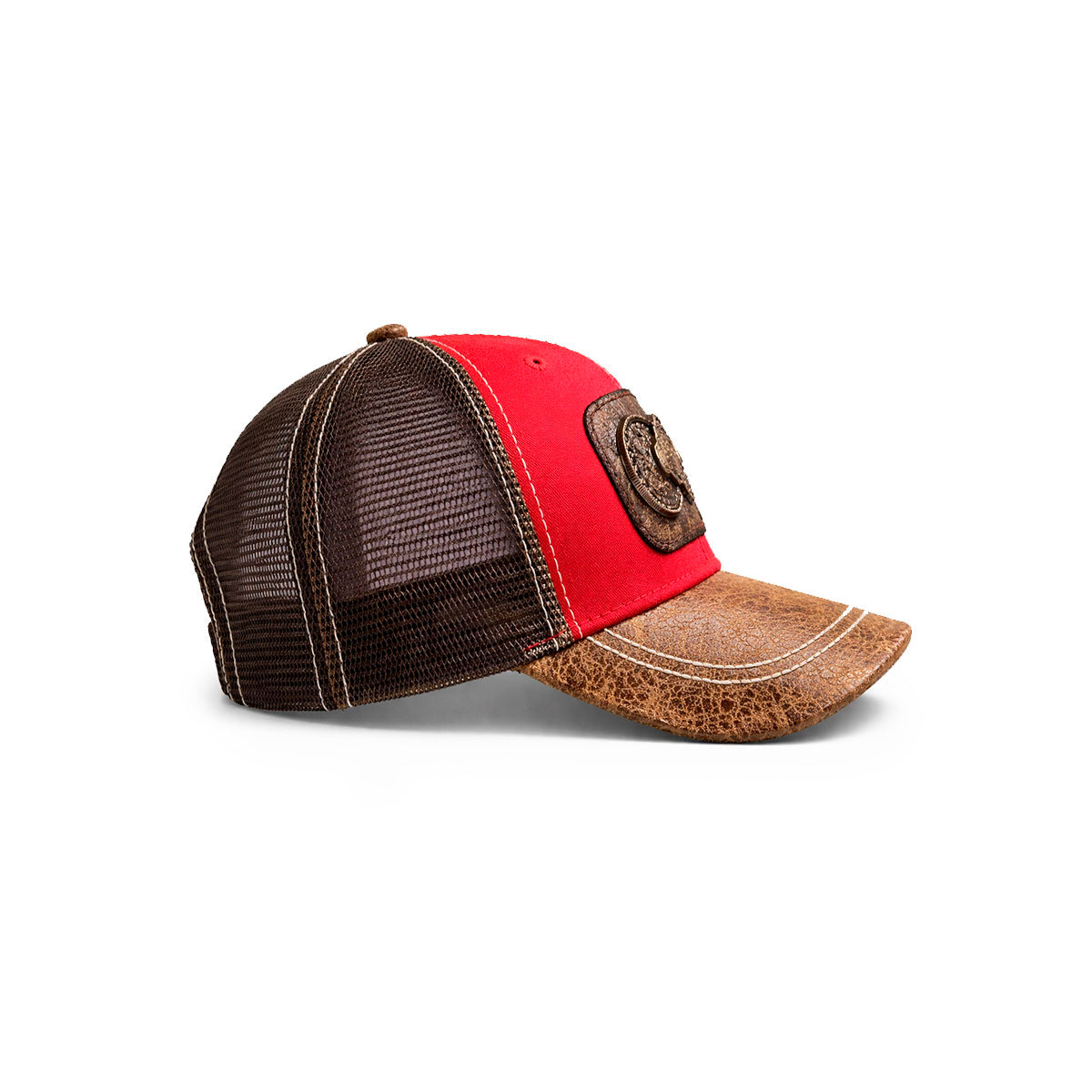 Gorra Trucker Vaquera Rino con Herraje Metálico
