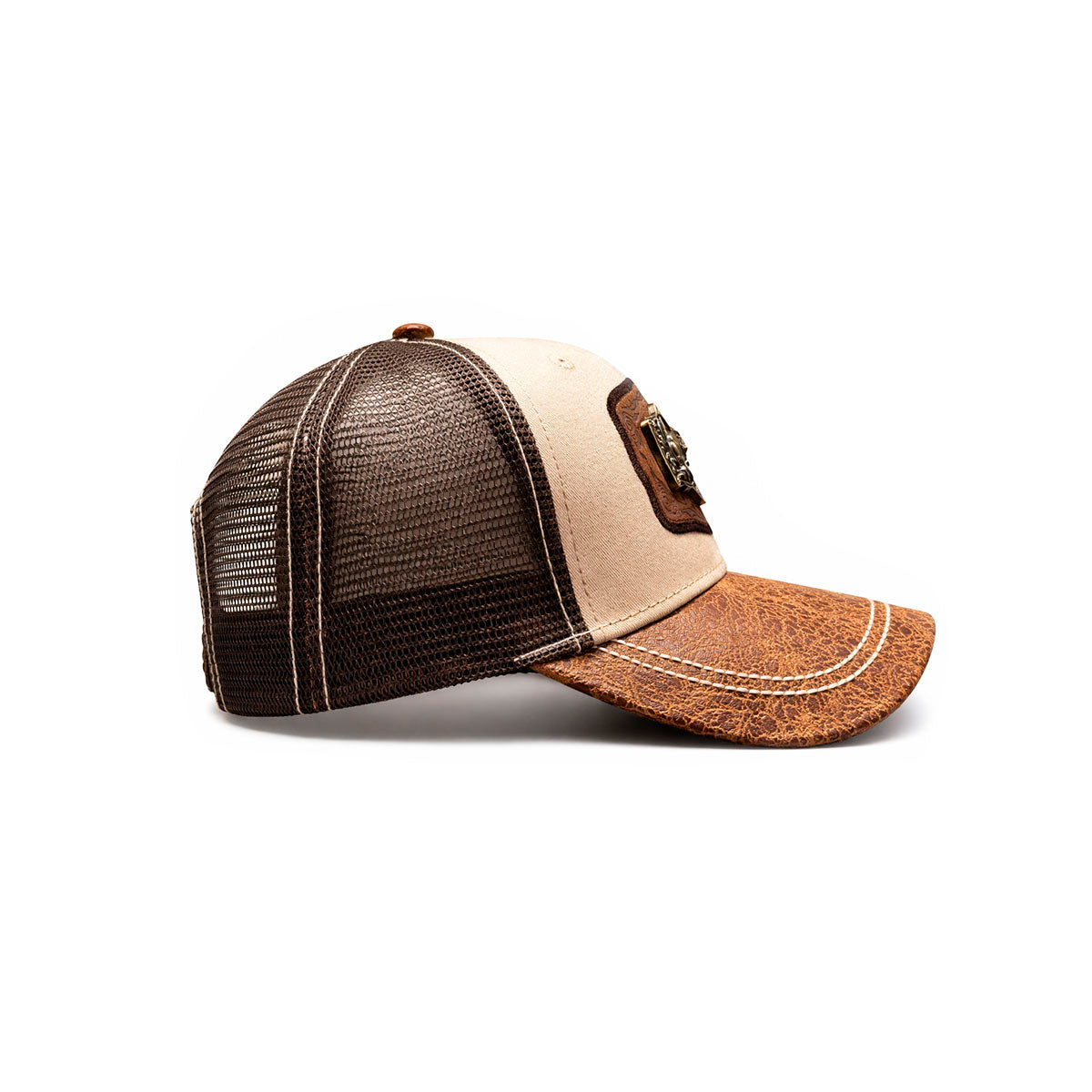 Gorra Trucker Vaquera Toro Herraje Metálico Rancho Knite