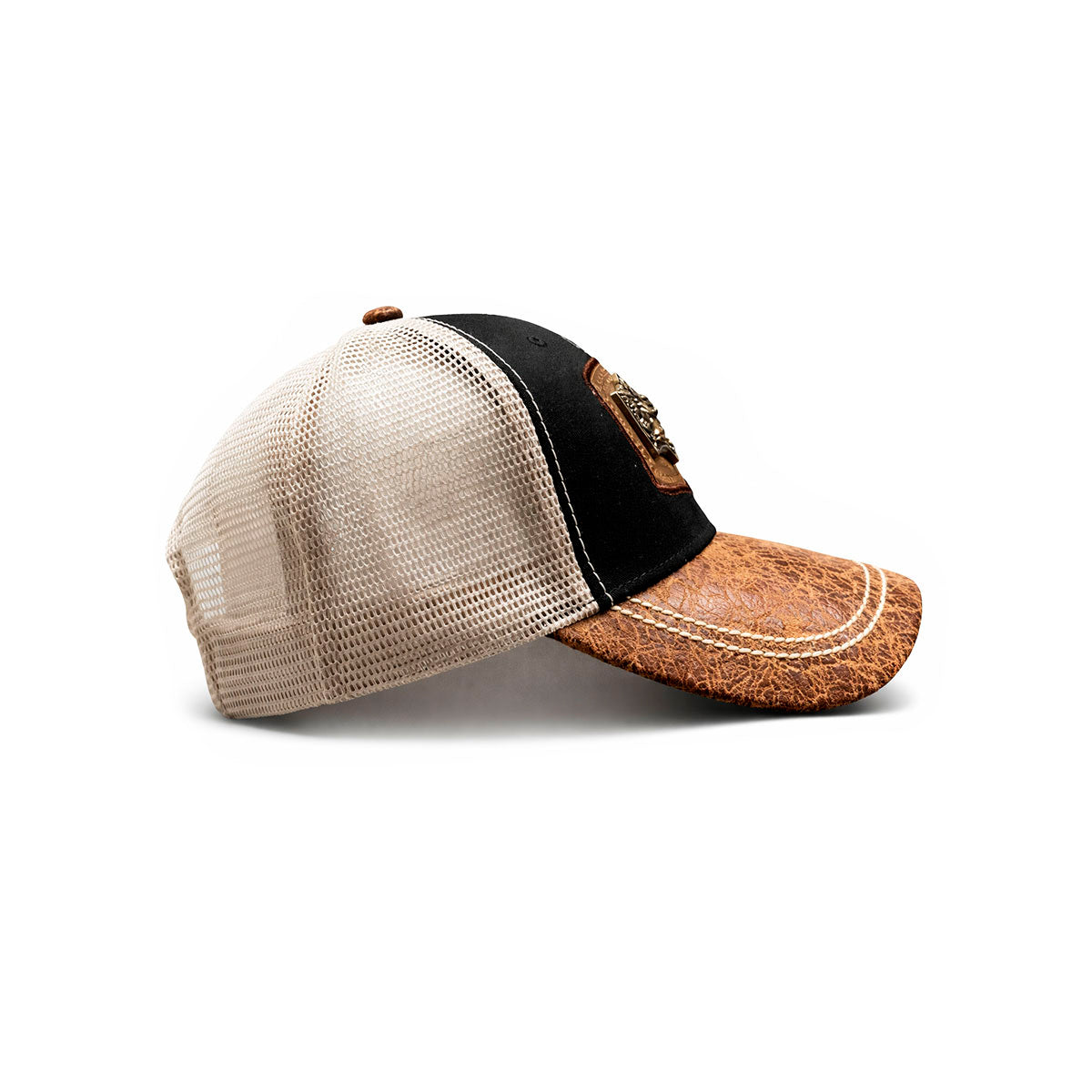 Gorra Trucker Vaquera Toro Herraje Metálico Rancho Knite
