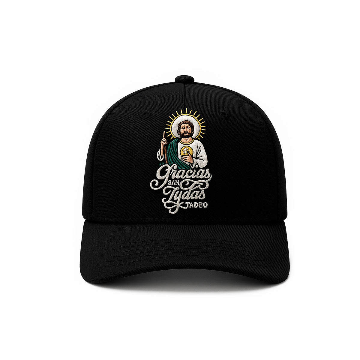 Gorra San Juditas visera curva ajustable negra Knite-Unitalla