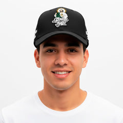 Gorra San Juditas visera curva ajustable negra Knite-Unitalla