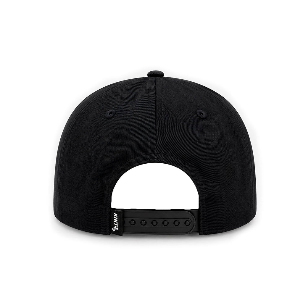 Gorra Bordada Negra Para Hombre Knite Brutal Zombie Snapback